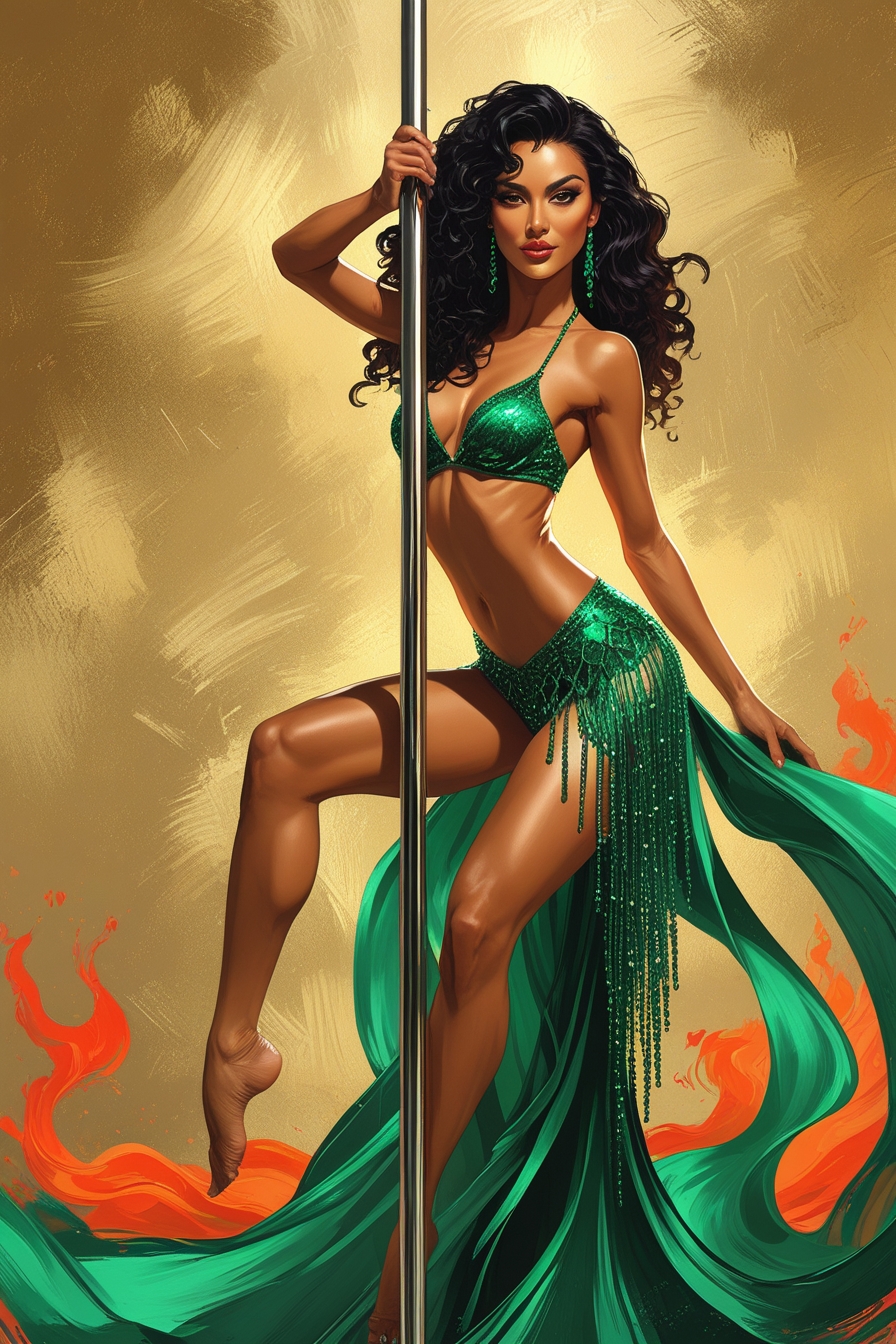 Exotic Pole Dance Flow Course